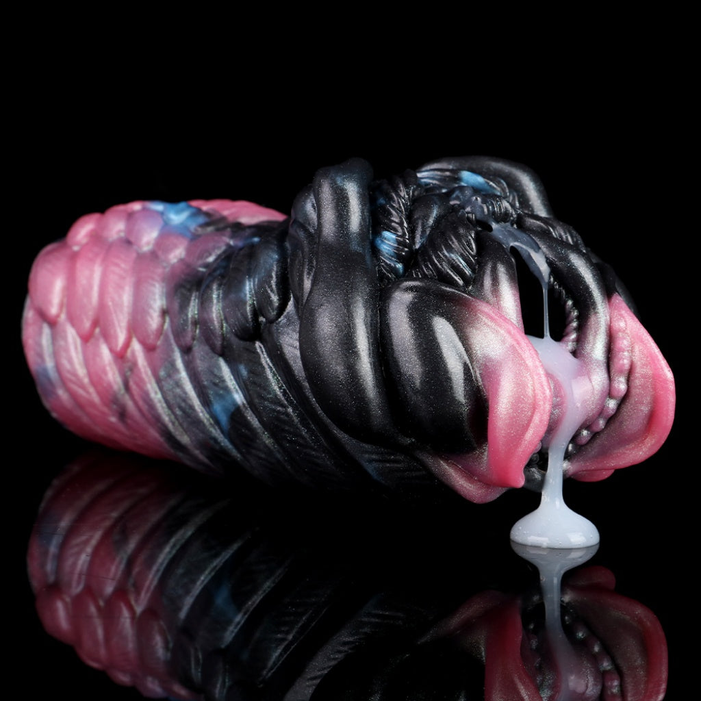 Fantasy Wolf Pussy Pocket Masturbator – Platinum Silicone Beast Fetish Blowjob Sex Toy