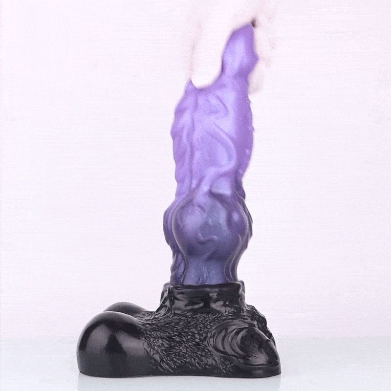 Domlust Dragon Dildo – Dual-Layer Platinum Silicone | Dragon Knot | Scale & Vein Texture | 1.4kg | Suction Cup