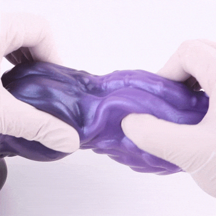 Domlust Dragon Dildo – Dual-Layer Platinum Silicone | Dragon Knot | Scale & Vein Texture | 1.4kg | Suction Cup
