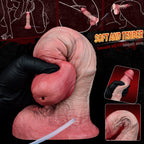 Squirting Dildo Flesh Tone 9.6 Inch – Dual-Layer Bareskin Realistic Silicone | Domlust