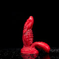 Domlust Double-Ended Dragon Dildo – Platinum Silicone Dual Penetration Fantasy Toy