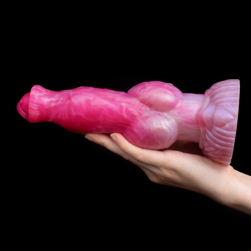 Fantasy Silicone Canine Dog Blowjob – G-Spot Inflating Pleasure Tool for Extreme Stimulation