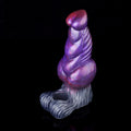 Dark Purple Silicone Penis Extender – Fits 6-Inch Wearers with Immersive Grip and Texture