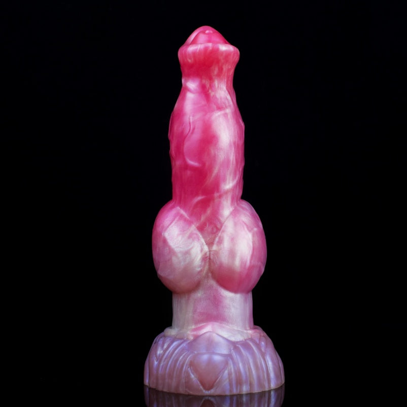 Fantasy Silicone Canine Dog Blowjob – G-Spot Inflating Pleasure Tool for Extreme Stimulation