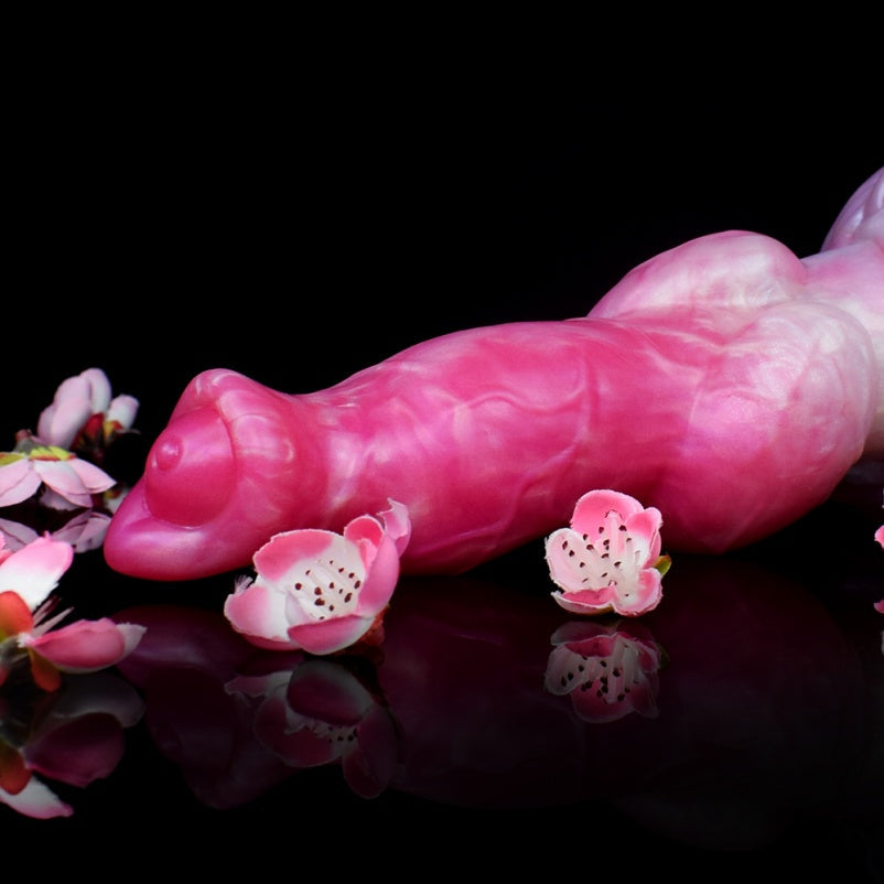 Fantasy Silicone Canine Dog Blowjob – G-Spot Inflating Pleasure Tool for Extreme Stimulation