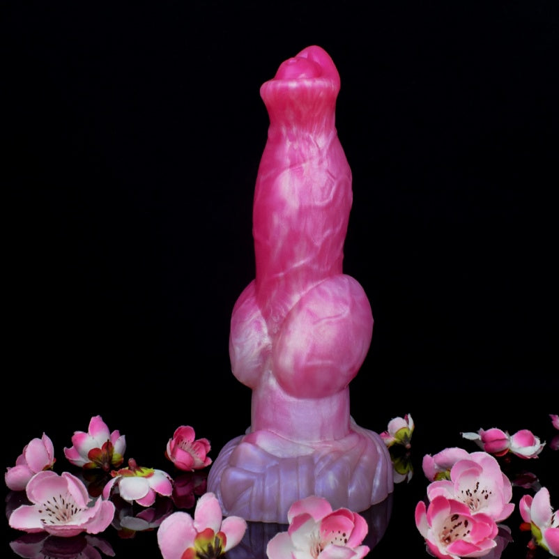 Fantasy Silicone Canine Dog Blowjob – G-Spot Inflating Pleasure Tool for Extreme Stimulation