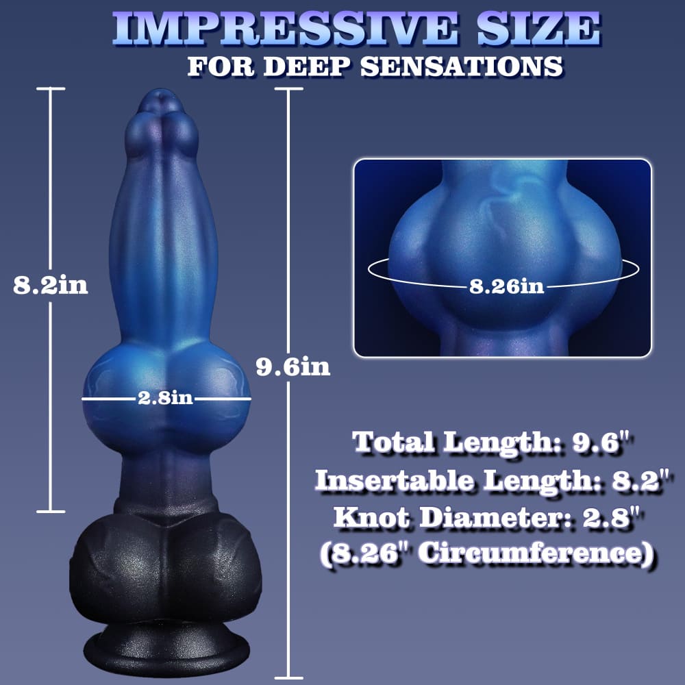Adolf-Monster-Knot-Dildo-Fantasy-Silicone-Anal-Dildo