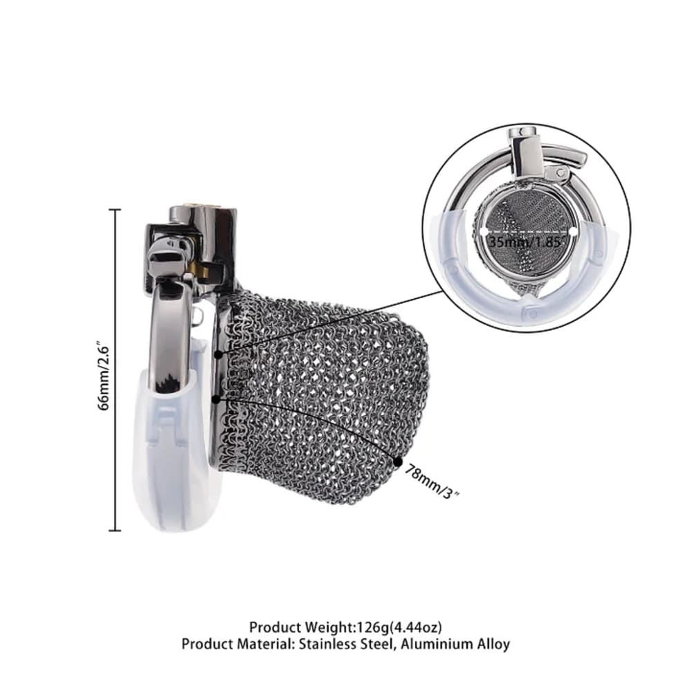 AegisLink-Chainmail-Chastity-Cage