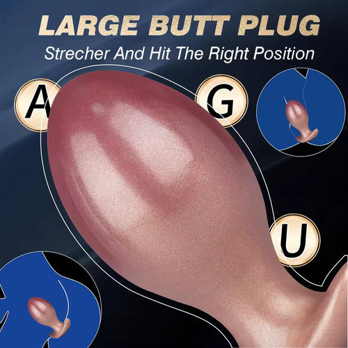 Aether-Bulb-Silicone-Chain-Butt-Plug-Anal-Training-Toy