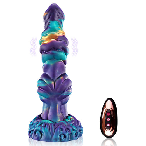 Alpha - 10 Inch Thrusting Dildo - Vibrator Dildo - Dog Dildo
