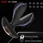 Remoter Anal Expander Butt Plug - Domlust E-stim Shock Prostate Massager