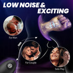 AoTuo-Silicone-Vibrating-Fist-Anal-Plug-with-Remote-Control