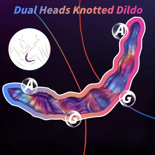 Axel-Dual-Heads-Knotted-Dildo-Silicone-Sex-Toy