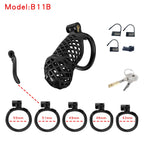 Mesh Ventilated Labia Chastity Cage – Multiple Sizes for All-Day Comfort