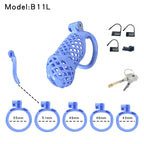 Mesh Ventilated Labia Chastity Cage – Multiple Sizes for All-Day Comfort