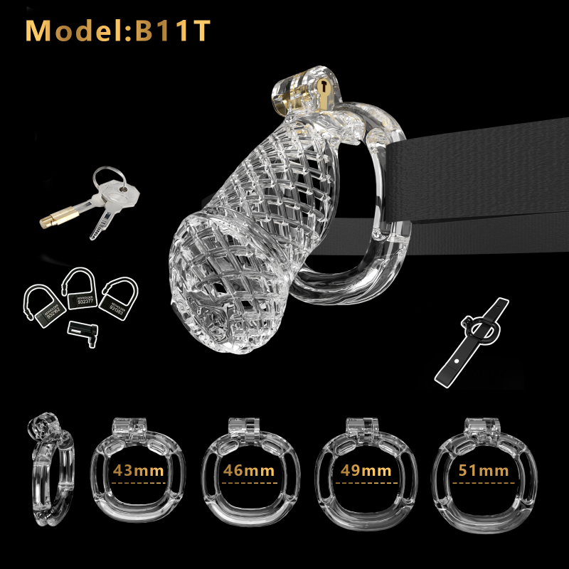 Mesh Ventilated Labia Chastity Cage – Multiple Sizes for All-Day Comfort