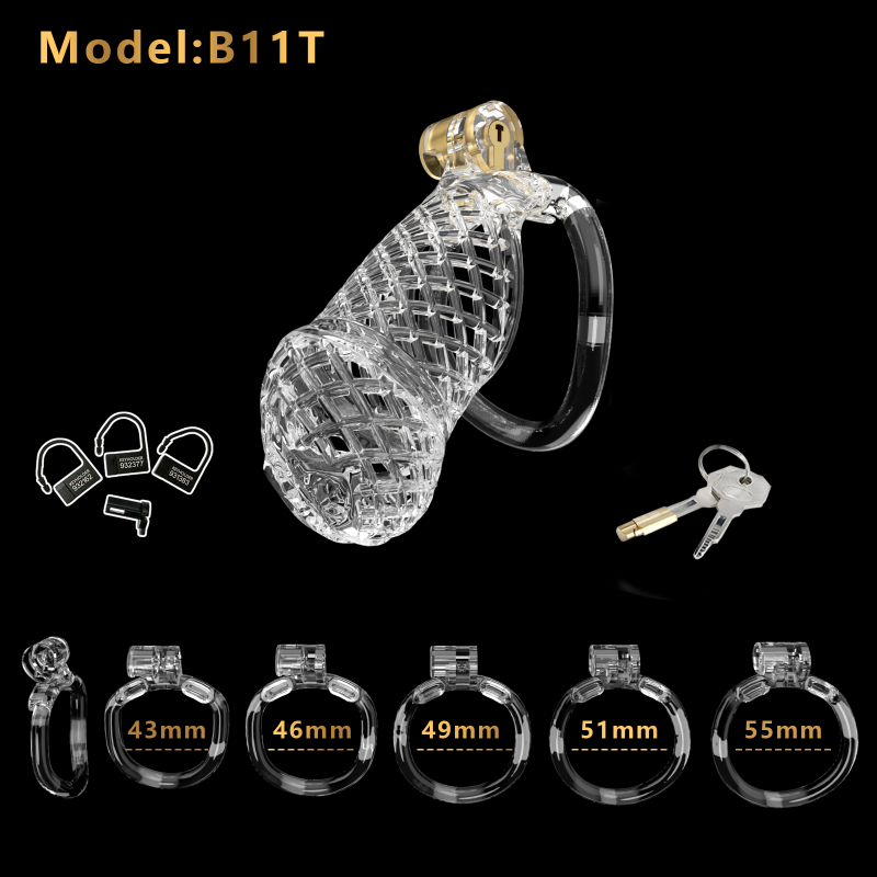 Mesh Ventilated Labia Chastity Cage – Multiple Sizes for All-Day Comfort