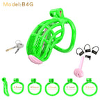 Honeycomb Obedient Chastity Cage – Lightweight Resin, 5 Ring Sizes & Built-in Lock