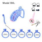 Honeycomb Obedient Chastity Cage – Lightweight Resin, 5 Ring Sizes & Built-in Lock