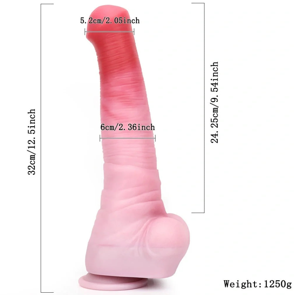 Fantasy Monster Alien Silicone Dildo – Vaginal Penetration & Orgasmic Massage Sex Toys for Women