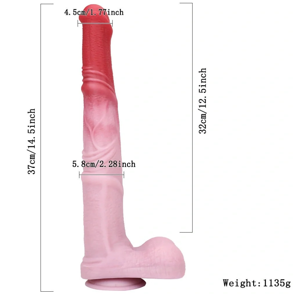 Fantasy Monster Alien Silicone Dildo – Vaginal Penetration & Orgasmic Massage Sex Toys for Women