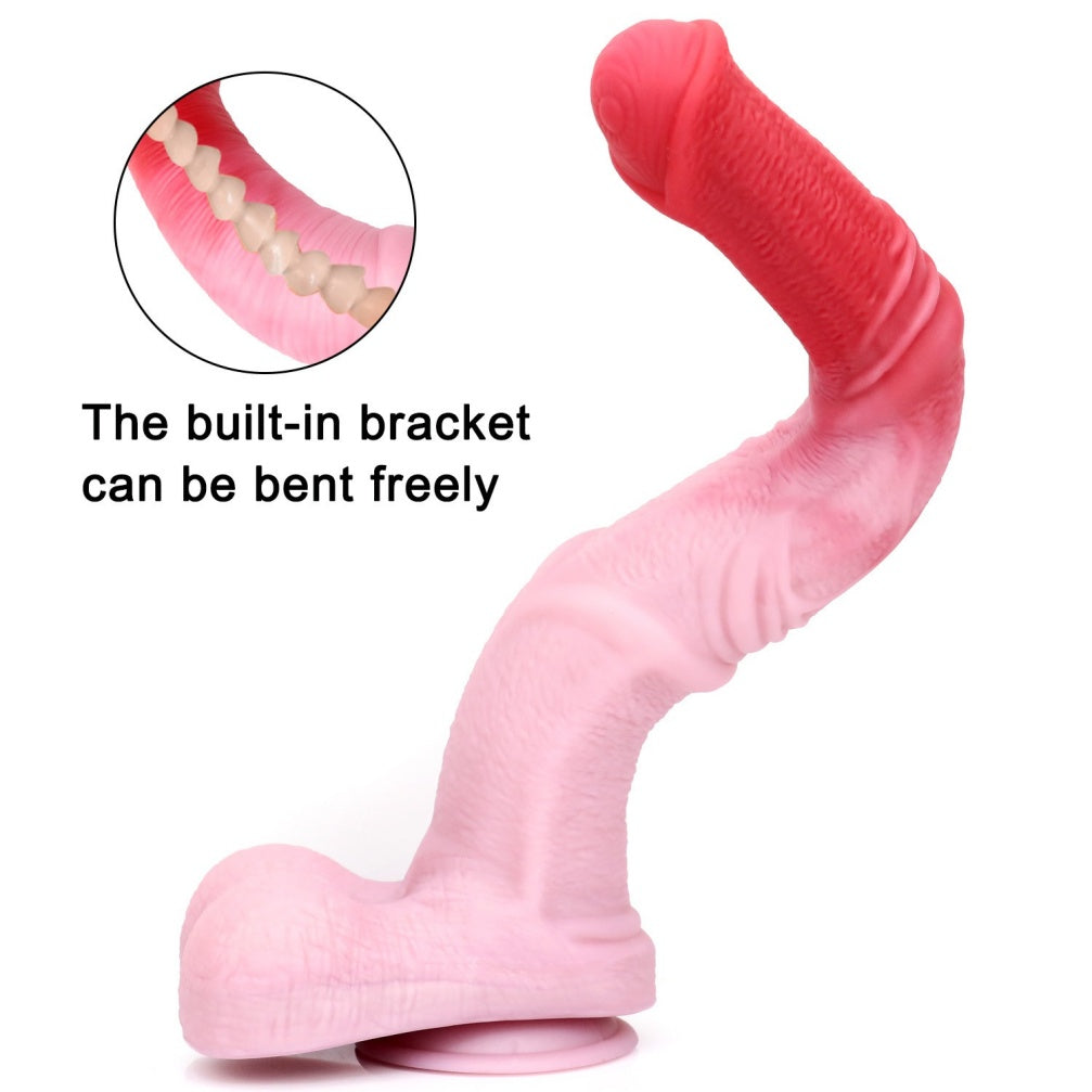 Fantasy Monster Alien Silicone Dildo – Vaginal Penetration & Orgasmic Massage Sex Toys for Women