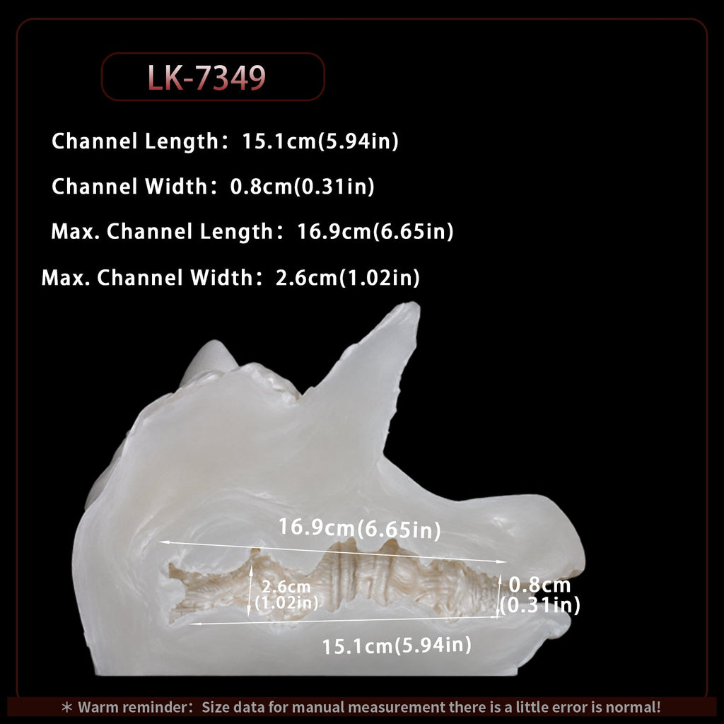 Platinum Silicone Fantasy Horse Mouth Pocket Pussy - Immersive Blowjob Sensation Sex Toys for Men