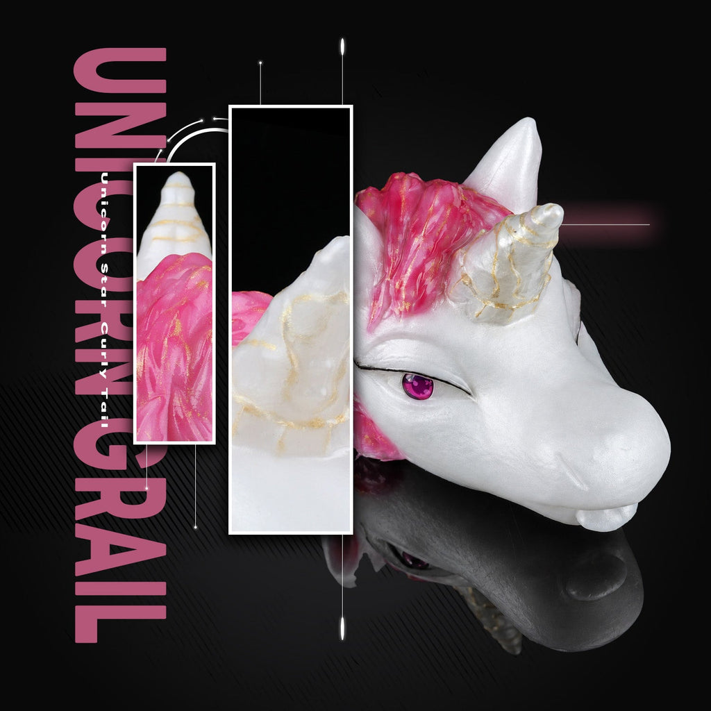 Platinum Silicone Fantasy Horse Mouth Pocket Pussy - Immersive Blowjob Sensation Sex Toys for Men