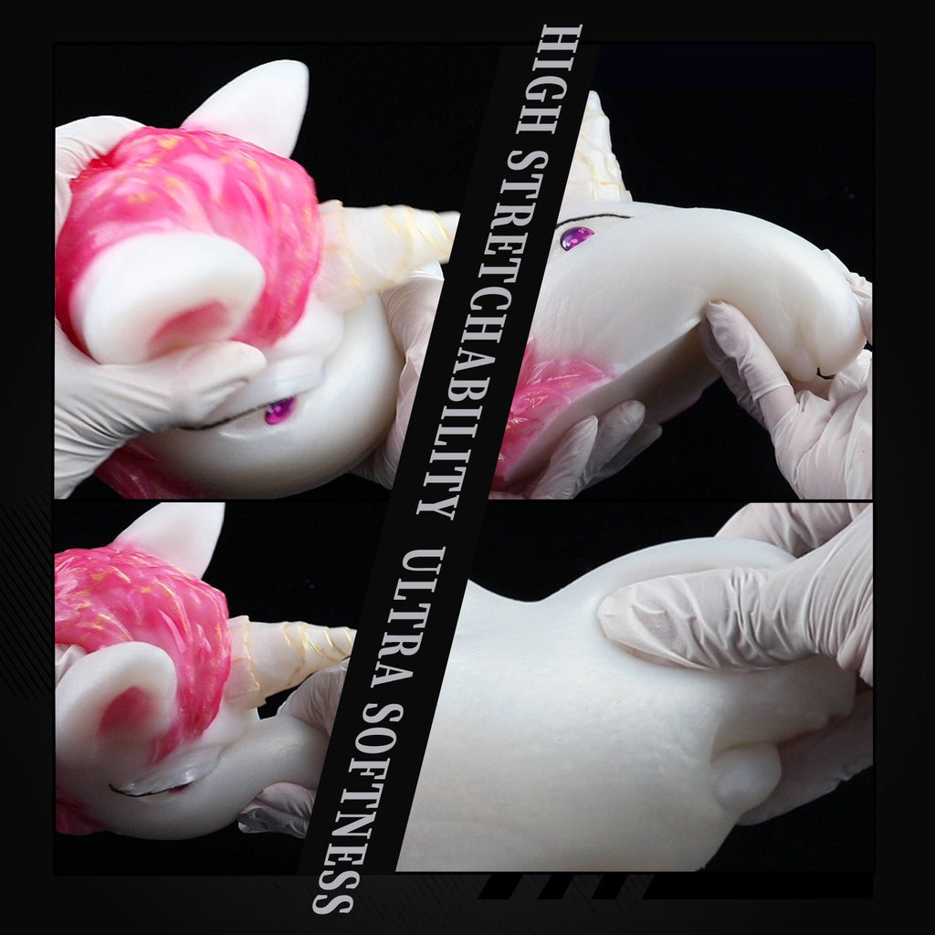 Platinum Silicone Fantasy Horse Mouth Pocket Pussy - Immersive Blowjob Sensation Sex Toys for Men