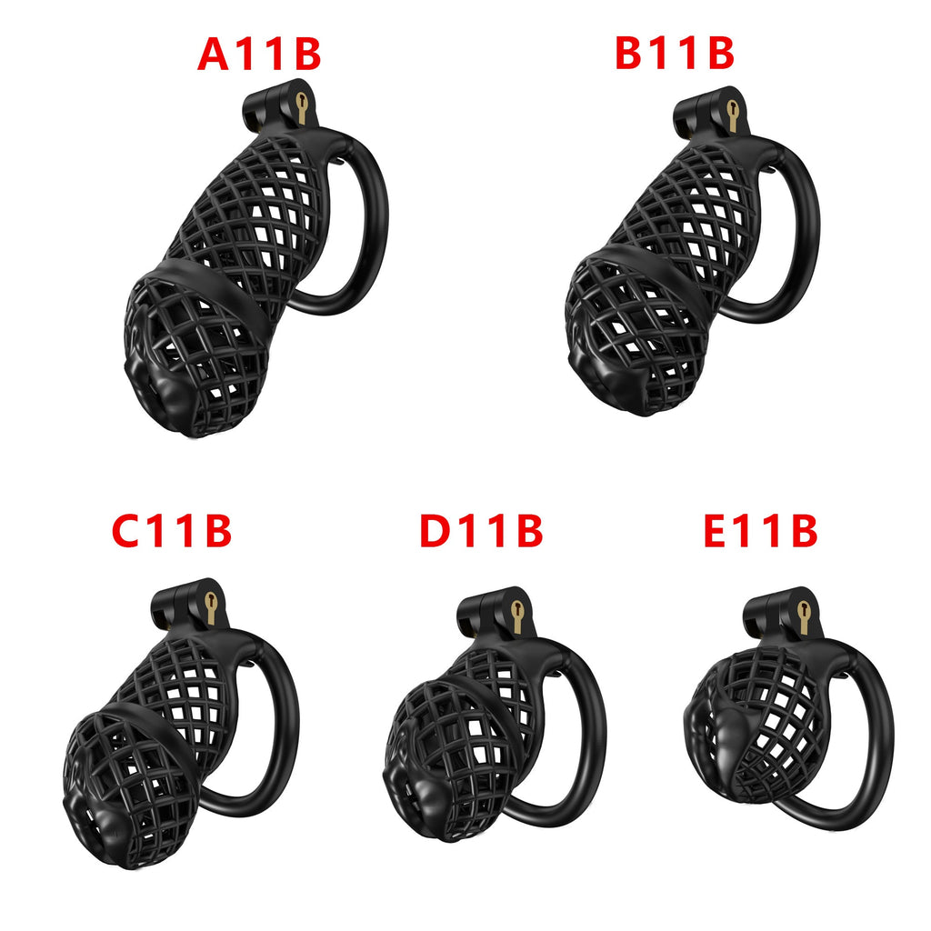 Mesh Ventilated Labia Chastity Cage – Multiple Sizes for All-Day Comfort