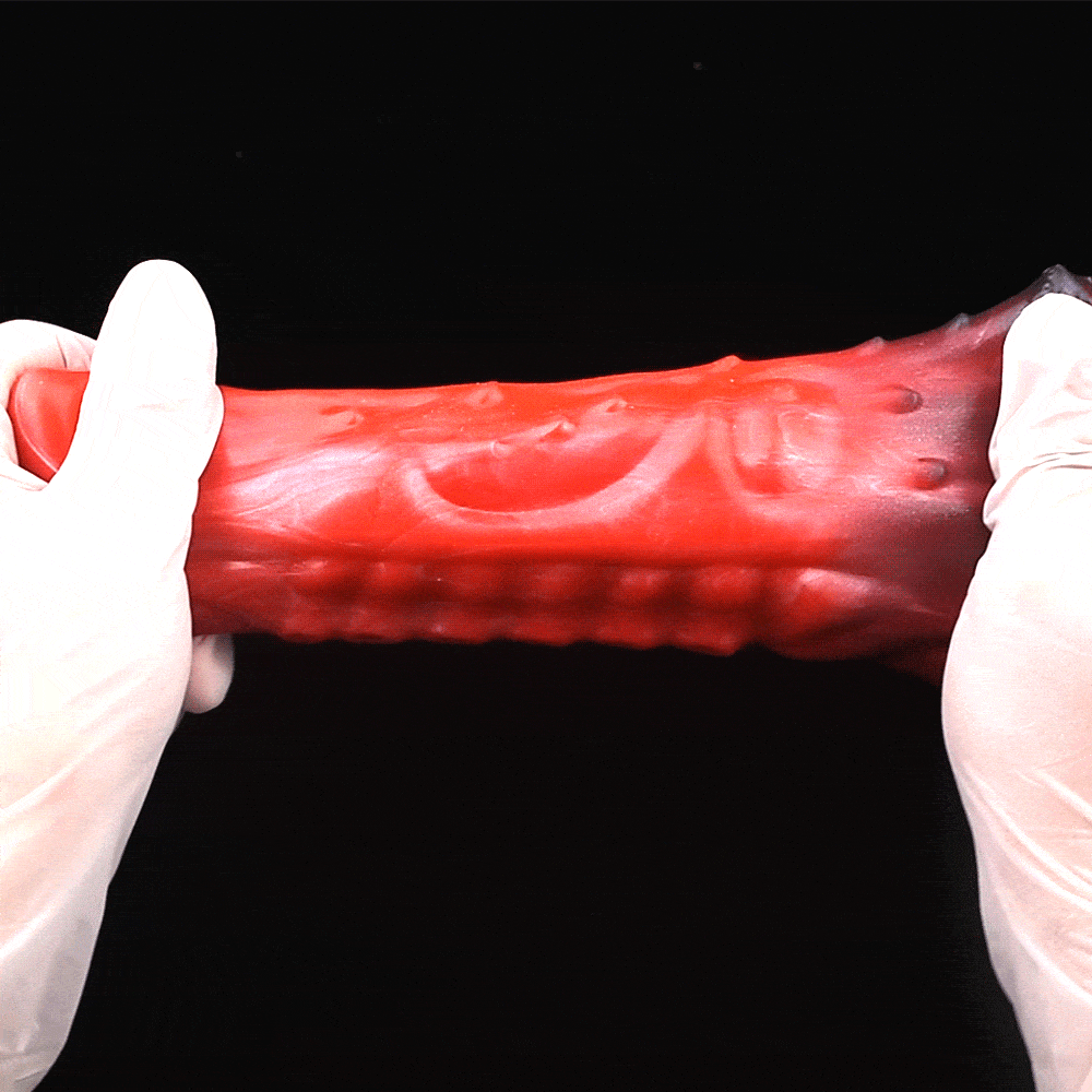 Octopus Dildo Vibrating Cock Sleeve - Fantasy Tentacledildo Penis Extender Masturbation