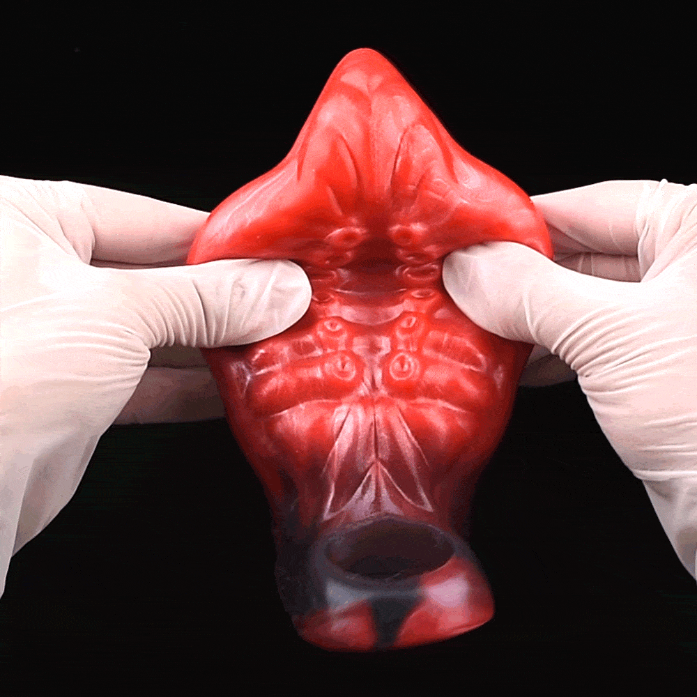 Octopus Dildo Vibrating Cock Sleeve - Fantasy Tentacledildo Penis Extender Masturbation