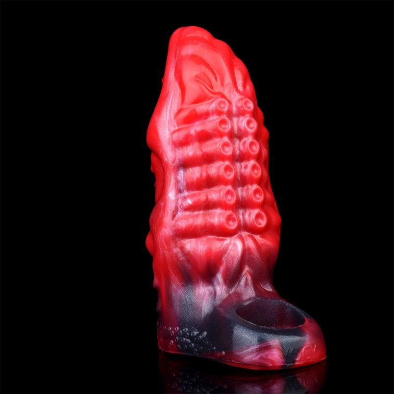 Octopus Dildo Vibrating Cock Sleeve - Fantasy Tentacledildo Penis Extender Masturbation