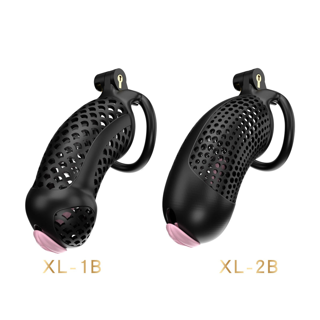 Oversized Chastity Device – Lightweight Resin with Ventilation & Strap