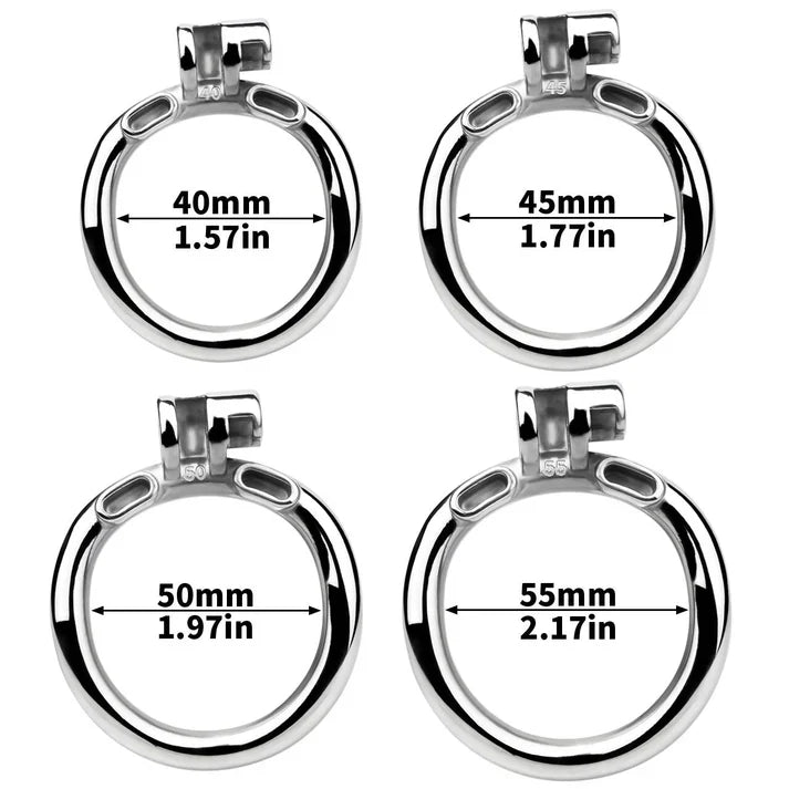 Stainless Steel Base Ring for Compatible Chastity Cages | Model K14