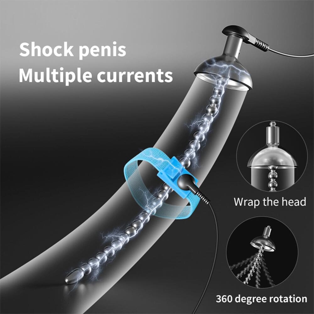 Beaded-Blade - Remote-Control-E-Stim-Urethral-Sound