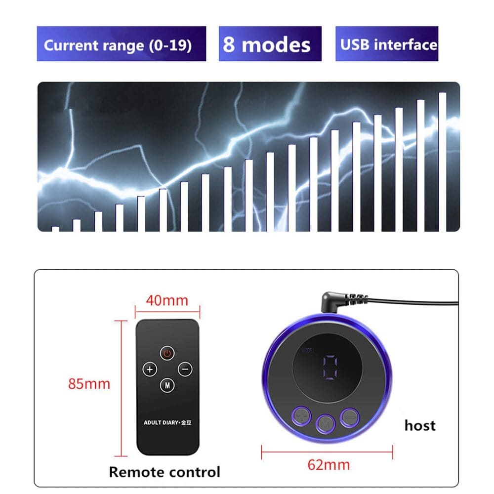 Beaded-Blade - Remote-Control-E-Stim-Urethral-Sound