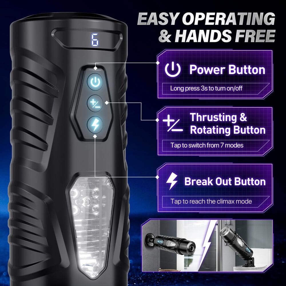 Black-Warrior-Rotating-Suction-Masturbator-3D-Textured-Sleeve_3