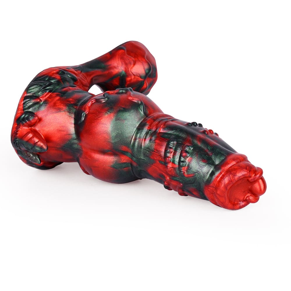 BlazeKnot-7.7-Inch-Silicone-Fantasy-Dildo_Dog-Knot-Dildo_6