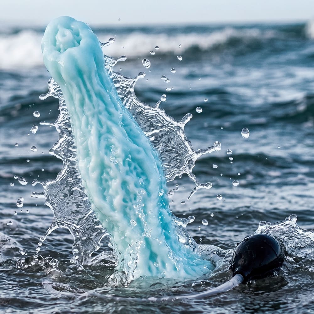 Blue-Sea-Dragon-Fantasy-Squirting-Dildo-Silicone-Monster-Toy