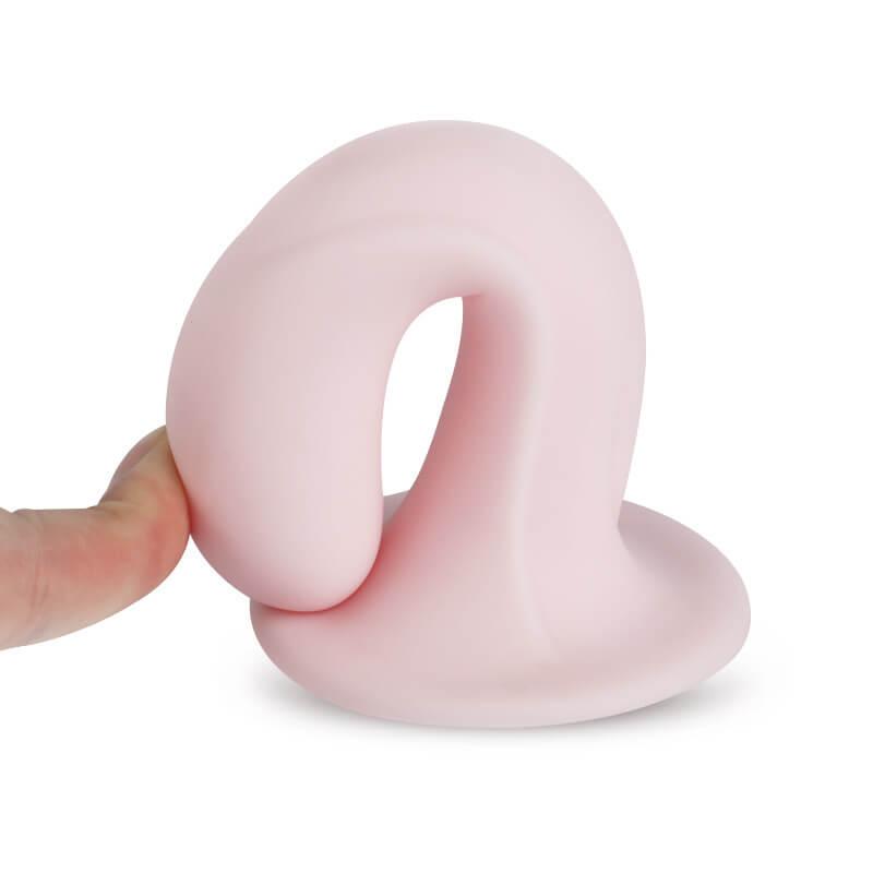 Blush_Curve_Silicone_Dildo_with_Suction_Base