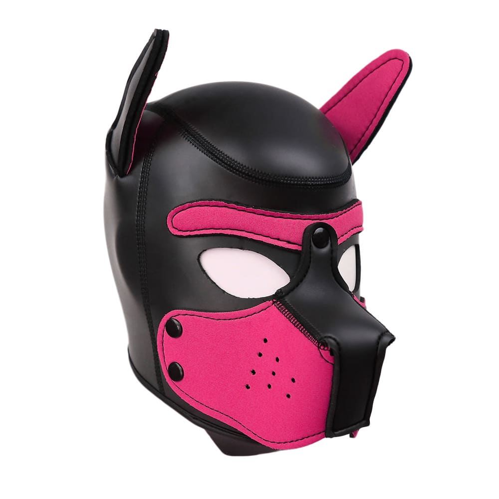 Brax-Neoprene-Puppy-Hood-Pet-Play-Roleplay-Mask