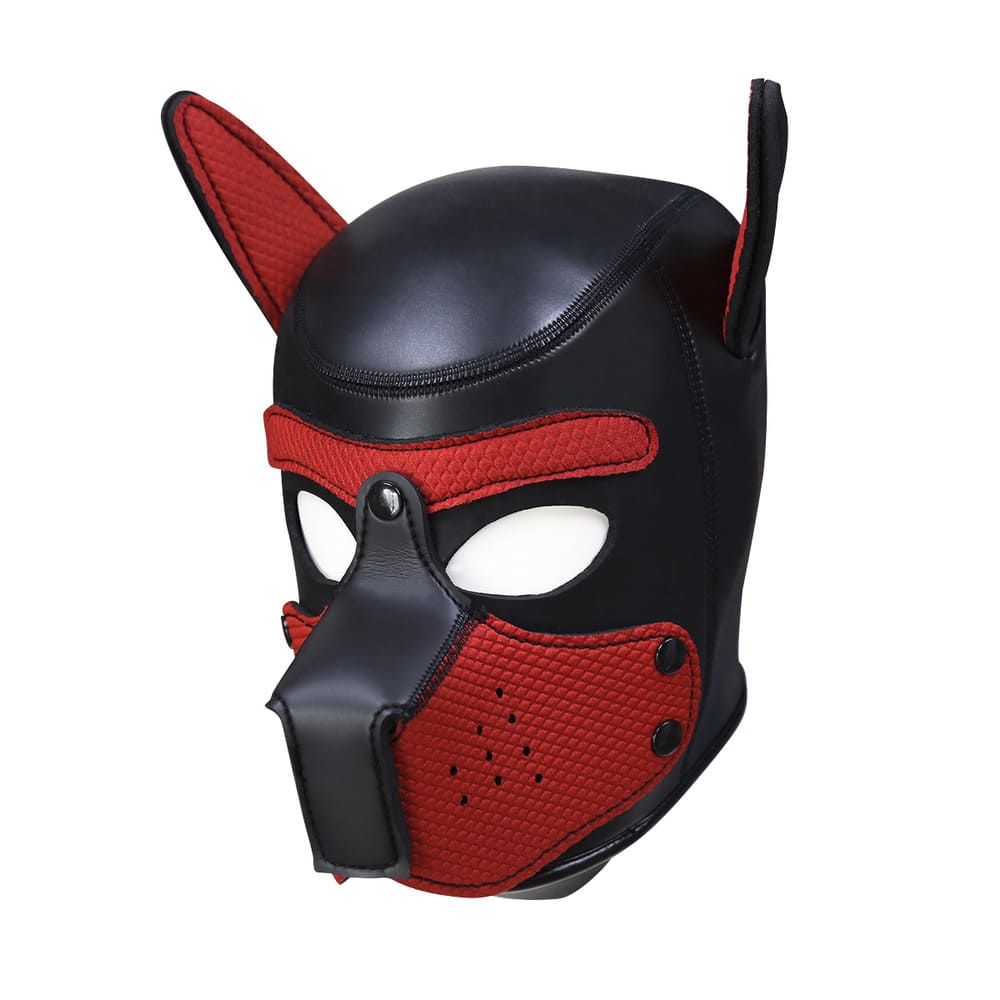 Brax-Neoprene-Puppy-Hood-Pet-Play-Roleplay-Mask
