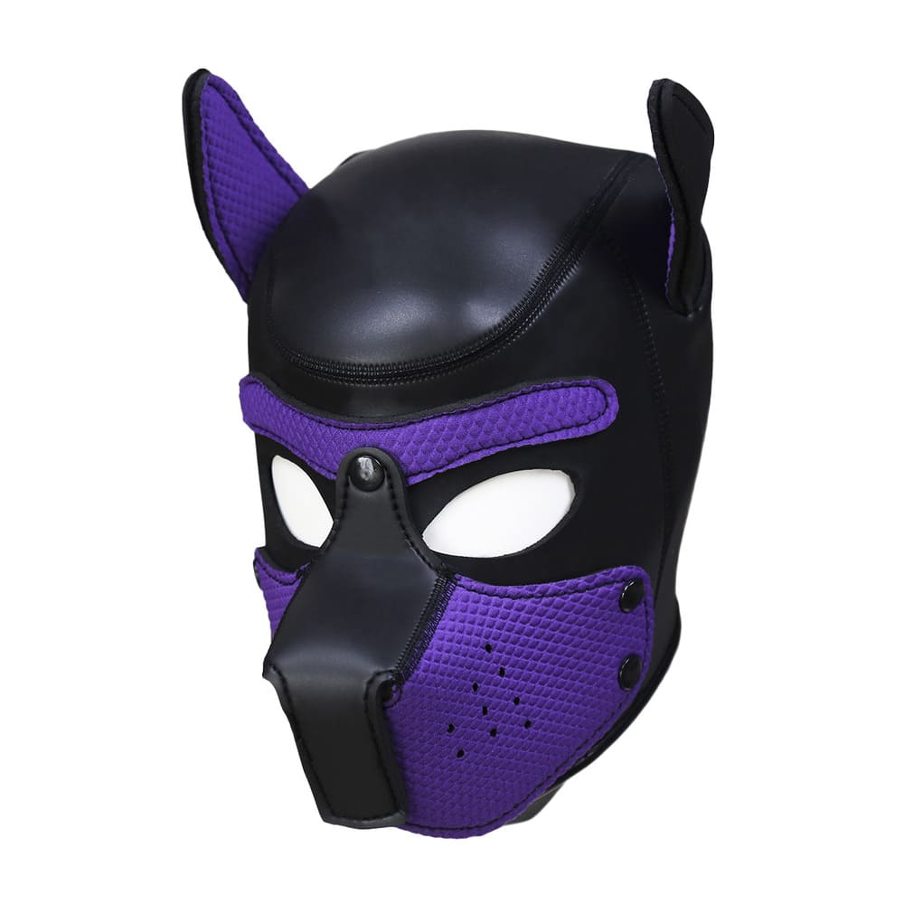 Brax-Neoprene-Puppy-Hood-Pet-Play-Roleplay-Mask