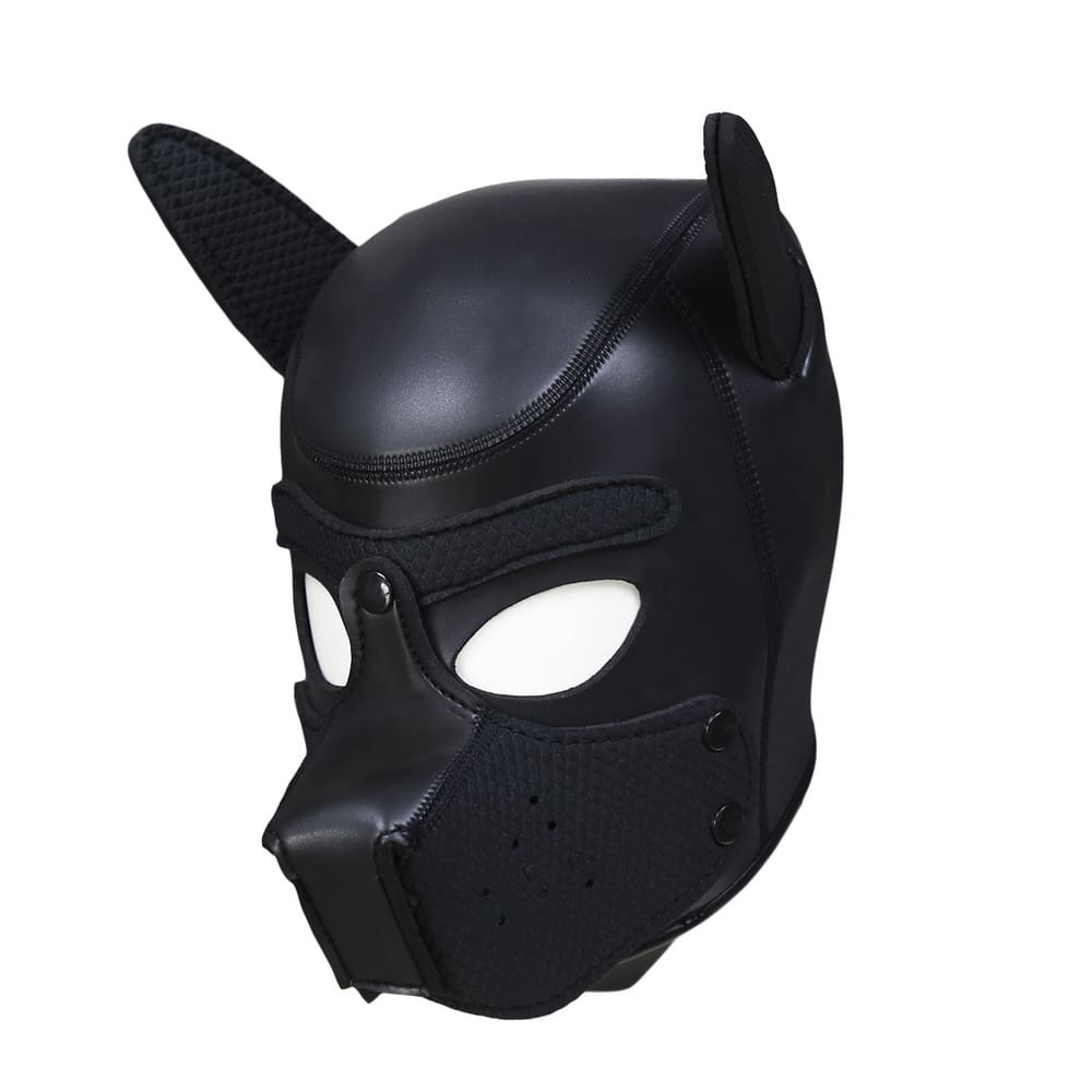Brax-Neoprene-Puppy-Hood-Pet-Play-Roleplay-Mask