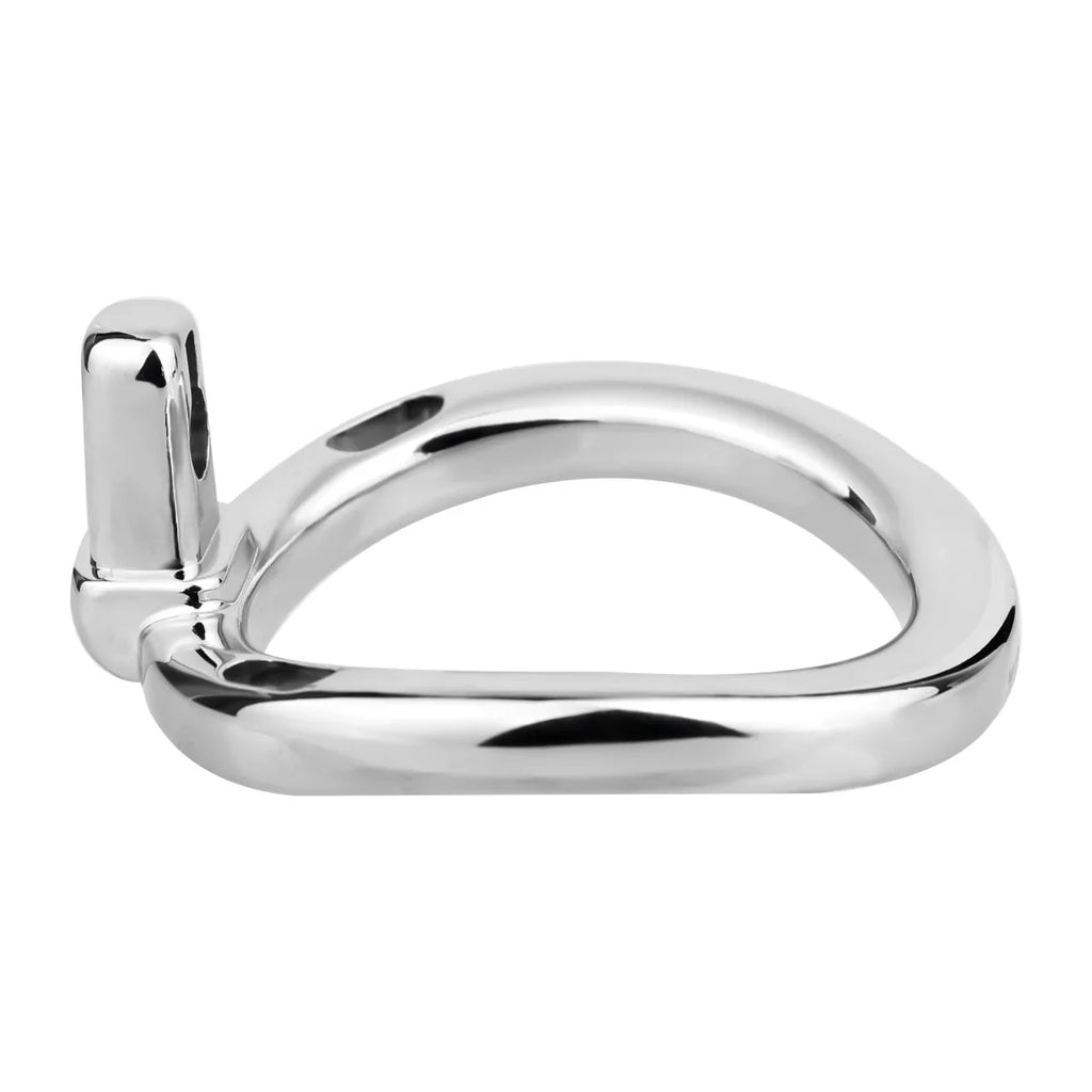 Breathable Aluminum Chastity Cage | Lightweight Mirror Polished Metal Chastity Device