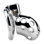 Breathable Aluminum Chastity Cage | Lightweight Mirror Polished Metal Chastity Device