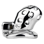 Breathable Aluminum Chastity Cage | Lightweight Mirror Polished Metal Chastity Device