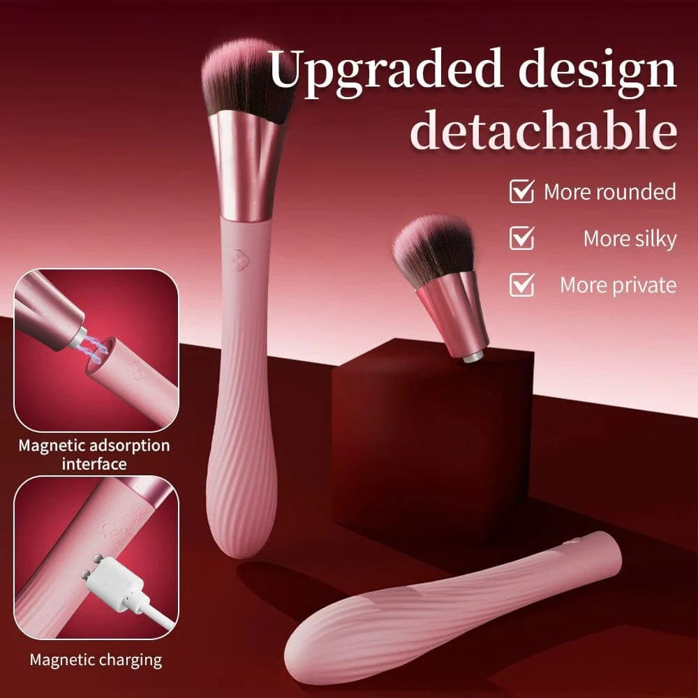 Brush-Pink-Make-Up-Brush-Massager-G-Spot-Vibrator