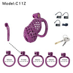 Mesh Ventilated Labia Chastity Cage – Multiple Sizes for All-Day Comfort